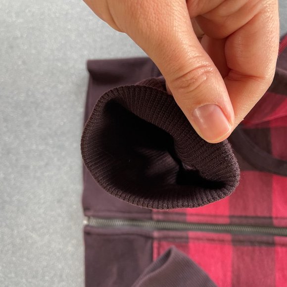RARE EUC Lululemon Scuba Hoodie II in Buffalo Plaid Mini Camp Check size 6 - Picture 7 of 14
